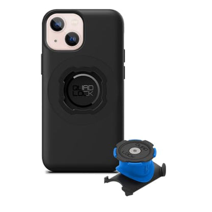 Quad Lock Stem/Handlebar Bike Phone Holder Kit with MAG Phone Case for iPhone 13 Mini - size: iPhone 13 Mini