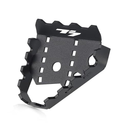 Motorcycle Foot pegs for Super for Tenere 1200 Tenere1200 XT1200Z XT1200ZE XTZ1200 2010-2024 Brake Lever Pedal Enlarger Extension Peg Pad Parts - color: T7 black