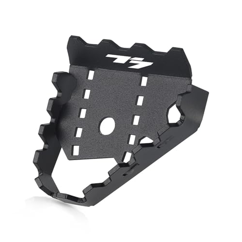 Motorcycle Foot pegs for Super for Tenere 1200 Tenere1200 XT1200Z XT1200ZE XTZ1200 2010-2024 Brake Lever Pedal Enlarger Extension Peg Pad Parts - color: T7 black