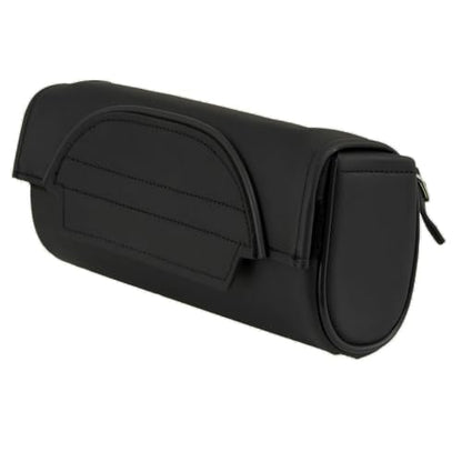 Milwaukee Leather SH62101 Black Double Strap PVC Motorcycle Tool Bag - One Size
