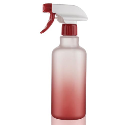 Spray Bottles Plastic Spray Bottle for Hair Mist/Stream Heavy Duty Empty Spray Bottles for Cleaning Solutions, Plants, Cooking (16.9oz-Red) - color: 16.9oz-Red