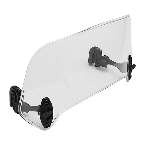 Motorcycle Windshield Extension Adjustable Spoiler Clamp-On Windscreen Deflector For 888 849 851 749 898 1098 1198