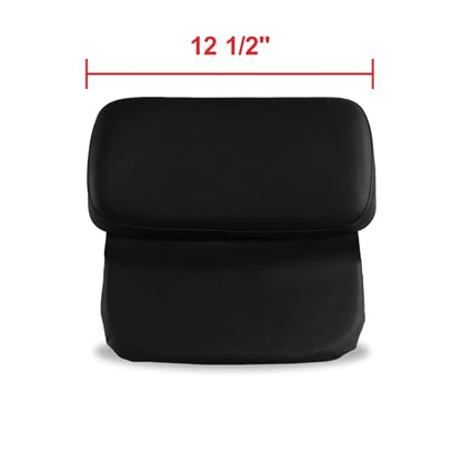 Chopped Razor Tour Trunk Backrest Pad Compatible with Harley 2014-2025 Street Road Glide FLHR FLHTCU FLHX Trunk Rack Backrest Pad,Black - color: Black