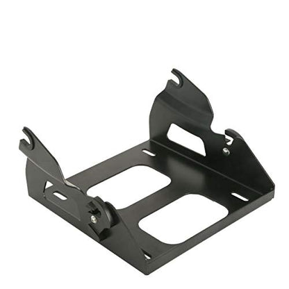 TCMT King Motorcycle Trunk Box Wrap-Around Backrest Solo Mounting Rack Fit For Harley 2014-2025 Touring CVO Road King Road Glide Street Glide Electra Glide Pack - color: Style A+Black Solo Rack