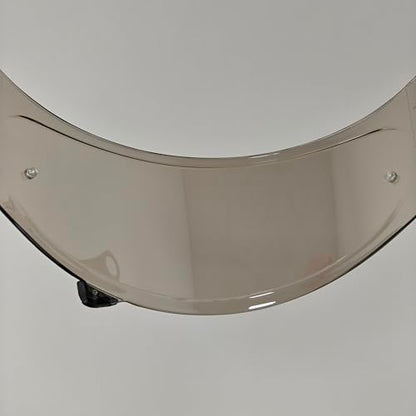 CPB-1V Helmet Shield for GLAMSTER,Replacement Motorcycle Helmet Visor Compatible with GLAMSTER (Revo Clear Silver) - color: Revo Clear Silver