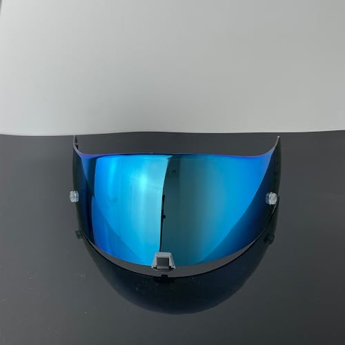 R1 Air Helmet Visor Replacement,Tinted Motorcycle Helmet Face shield Windshield lens for R1,R1 Air,R1 EVO,T520,ST1400,391 (Revo Ice Blue) - color: Revo Ice Blue