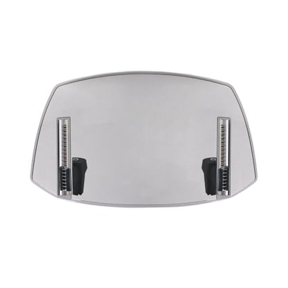 PACEWALKER Universal Motorcycle Windshield Extension Motorcycle Wind Deflector Fit for Kawasaki Honda Suzuki Yamaha Harley Most Motorcycle Scooter Dirt Bikes (Brown)