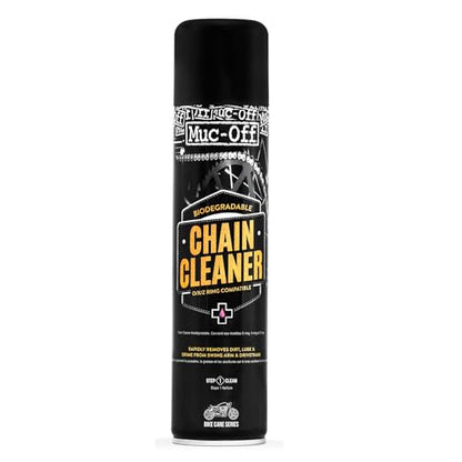 Muc-Off Motorcycle Chain Cleaner, 16.9 fl oz - Chain and Degreaser Spray for Cleaning - for On and Off-Road - size: 13.5 Fl Oz (Pack of 1)