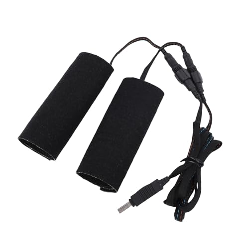 FTVOGUE Heated Motorcycle Grips Cover, Synthetic Fiber with Adjustable Temperature Levels, Ideal for ATV and Electric Bike Riders
