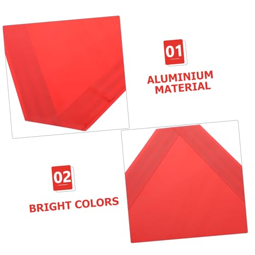 Emergency Slow Moving Vehicle Sign Reflective Safety Tape Triangle for Trucks Trailers