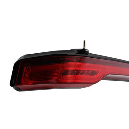 TCMT King Trunk Sequential Dynamic Flowing Red LED Brake Turn Tail Light Accent Fit For Harley 2014-2025 Touring Road King Road Street Electra Glide Tri Glide Ultra Limited Pack - color: Red Lens Black Housing B, size: Single Light