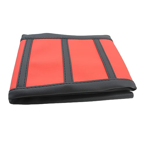 Motorcycle Universal Seat Cover Non-Slip Suitable Rubber Striped Seat Covers Soft For CRF150F CRF230F CRF250F CRF250R CRF450F CRF 150F 230F 450F 450R Dirt Pit Bike Motocross Off Road Motorbike - color: Red