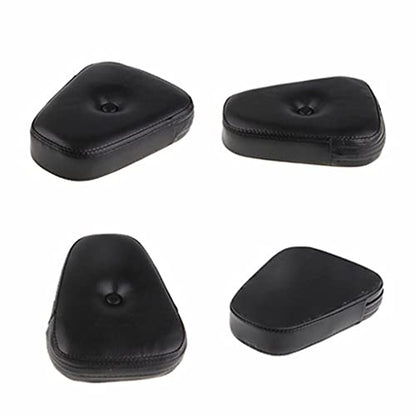 Universal Motorcycle Passenger Sissy Bar Backrest Cusion Pad for Harley Chopper Sportster Dyna Softail Chopper Bobber (#01) - color: #01