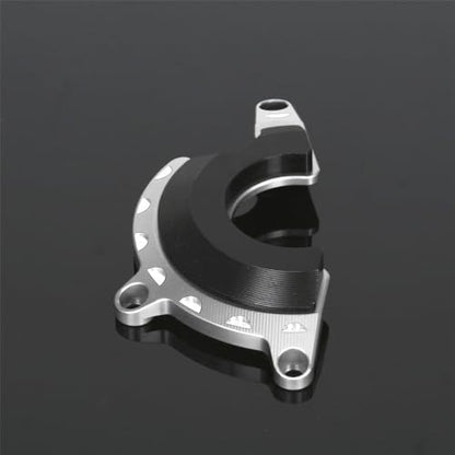 Monkey125 Left Right Engine Cover Protector Slider Compatible with Monkey 125 2022-2024 JB03 3D CNC Motorcycle Engine Crankcase Guard (Silver) - color: Silver
