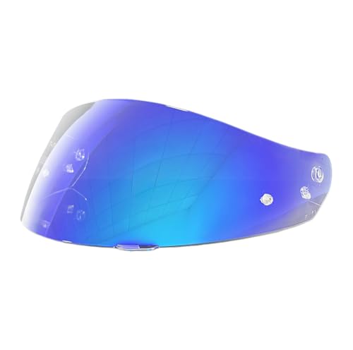 HJ-17 Helmet Visor Replacement,UV Protective Helmet Face Shield Compatible with CL-MAX II,IS-MAX BT,SY-MAX III,IS-MAX II,CL-MAX 3,C90,C91,C91N(Revo Clear Blue-Day&Night Use) - color: Revo Clear Blue-day&night Use