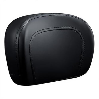 Passenger Sissy Bar Backrest Pad Compatible with Harley Touring Road King Street Electra Glide 1997-2022 - Waterproof PU Leather Cushion for Detachable Upright Sissy Bars - color: Blaack#2