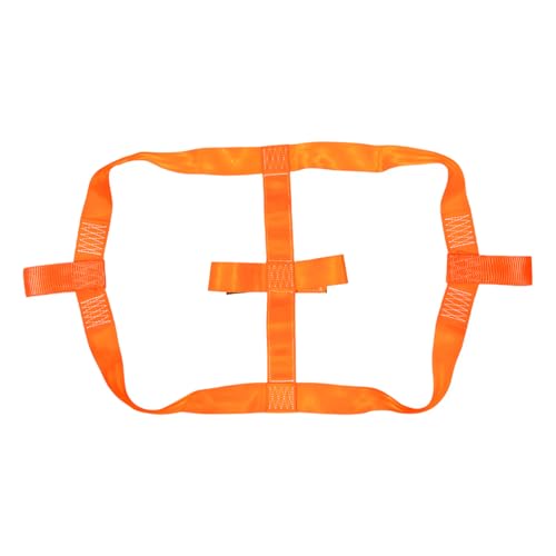 Motorcycle Rear Wheel Tie Down Strap, Transport Balance Tire Straps Strong Polyester Handlebar Belt, Universal Heavy Duty Rear Wheel Strap for Trailer Scooter Motorbike Dirt Bike (Orange) - color: Orange