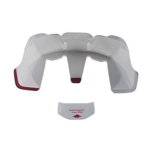 Motorcycle RX7X RX-7X RX-7V Racing Air Spoiler Wing Diffuser Extension Optinal Parts for RX7X RX-7X RR5 RX7-RR5 RX-7V (White) - color: White