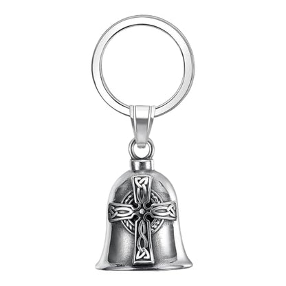 Protective Metal Accessory - Motorcycle Bell, Unique Legend Biker Riding Bell Hanger | Keychain Motorcycle Bells with - color: Keychain