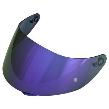 K1 Helmet shield Replacement,K5 Motorcycle Helmet Visor Compatible with K1 K1S K3SV K5 K5S (Revo Deep Purple) - color: Revo Deep Purple