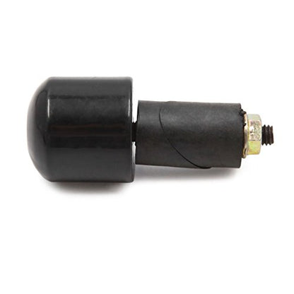 uxcell 2pcs 17mm Black Motorcycle Anti Vibration Handle Bar End Grip Caps for GS