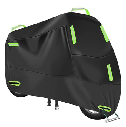 Motorcycle Cover for Kawasaki Vulcan 1700 Voyager 2009-2024, Outdoor Durable Motorcycle Protective Cover, Motorbike Cover All Weather, All-Season Protection Outdoor Accessories