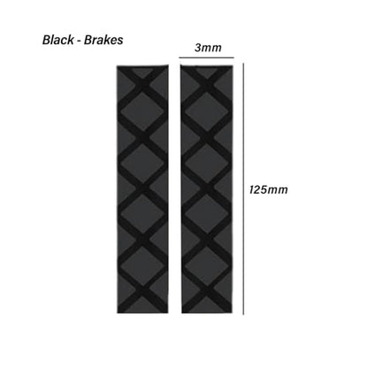for BM&W R1250GS Adventure R1200GS LC F800GS F850GS Motorcycle Heat Shrinkable Non-Slip Handle Sleeve Handlebar Covers Handlebars Grips - color: Black Brakes