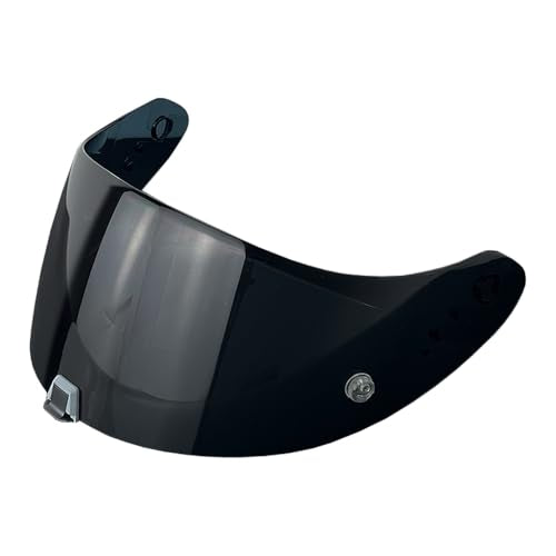 R1 Air Helmet Visor Replacement,Tinted Motorcycle Helmet Face shield Windshield lens for R1,R1 Air,R1 EVO,T520,ST1400,391 (Deep Black) - color: Deep Black