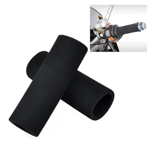 Motobike Handle Grips 2PCS Motorcycle Accessories Protector Handlebar Cover Sleeve Foam Anti-Slip Handle Levers Grips.