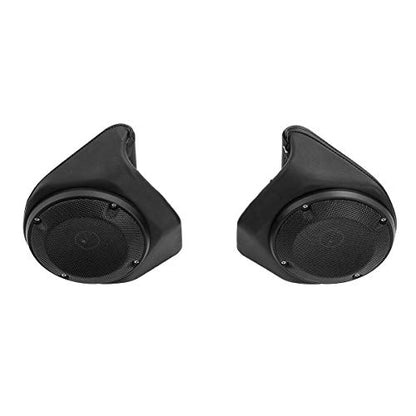 Gloss Black King Tour Luggage Trunk Backrest Light Speakers Mount Rack Fit For 2014-2025 Harley Road King Road Glide Street Glide Electra Glide CVO - color: King Pack Trunk Set #5