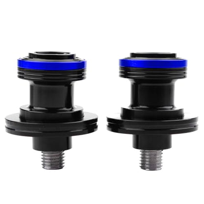 Compatible with 450MT 450NK 450SR 800MT 675SR-R 675SR 700CLX 650GT 800MT-X 650NK Motorcycle M10 Swingarm Spools Rear Stand Screws Sliders (Blue) - color: Blue