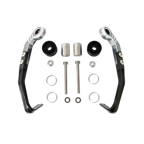 Motorcycle Brake Lever Guard Protection Brake Clutch Lever Protector Handlebar Handguard Kit for Yamaha for YZF-R1/For R1M R3 R6 R7 R9,Easy to Install - color: Titanium-B