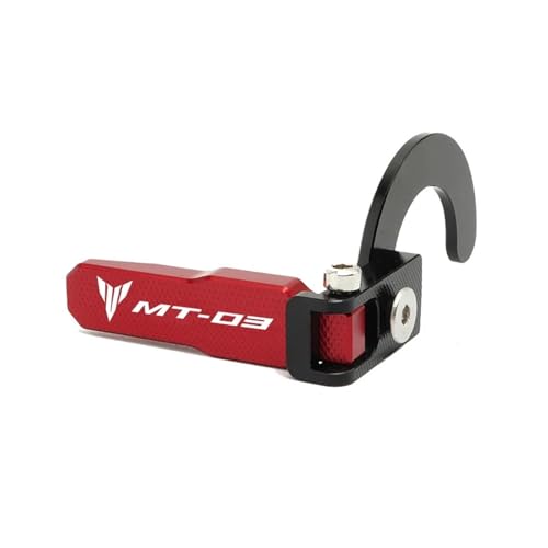 Motorcycle Switch Button Cover Horn Button Shell Extension Button Bracket Compatible with MT03 MT-03 MT 03 07 2021 2022 - color: Red