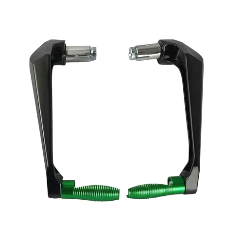 7/8 22mm Universal Motorcycle Brake Clutch Lever Guard CNC Aluminum Hand Guard Handlebar Protector Replacement for Motorbike Scooters Electric Mountain Bikes(Green) - color: Green