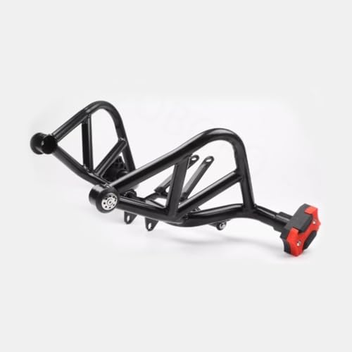 Motorbike Engine Guard Crash Bar Motorcycle Crash Bar Frame Engine Protection Guard Bumper Protector Modification Accessories for CF&MO&to ST for PAPIO CF125-3A - color: Style4