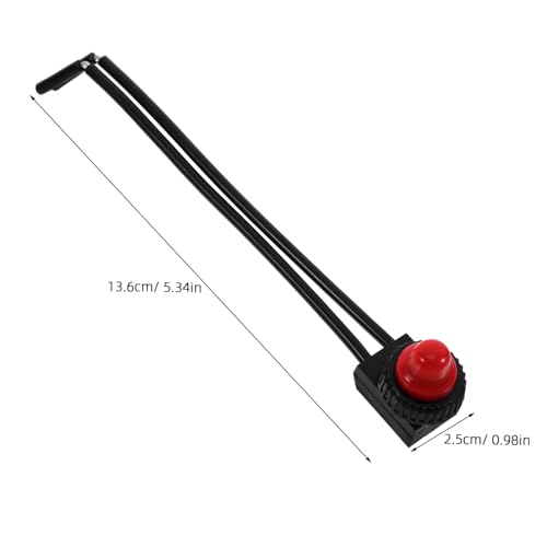 Alipis Waterproof Push Button Switch for Motorcycle 107 Wiring – Universal Handlebar Control Switch for Engine and Brake Light Activation