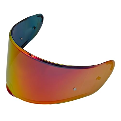 Sedici Strada 3 Helmet Visor, Helmet Face Shield Compatible with LS2 Sedici Strada 2 Strada 3 FF801 FF397 FT2 VECTOR (Revo Rose Red) - color: Revo Rose Red