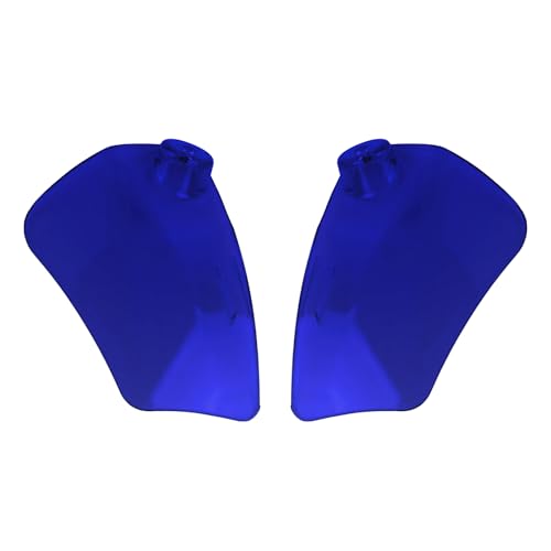 Motorcycle ST Headlight Fairing Air Deflector Side Wing Windshield Kit Fit for Harley Softail Low Rider ST 2022-up (Blue) - color: Blue