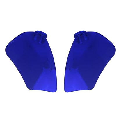 Motorcycle ST Headlight Fairing Air Deflector Side Wing Windshield Kit Fit for Harley Softail Low Rider ST 2022-up (Blue) - color: Blue