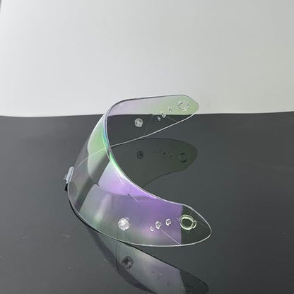 R1 Air Helmet Visor Replacement,Tinted Motorcycle Helmet Face shield Windshield lens for R1,R1 Air,R1 EVO,T520,ST1400,391 (Revo Clear Purple) - color: Revo Clear Purple