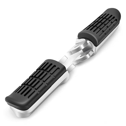 Motorcycle Footpegs Footrests Front Foot peg For Honda VTR1000 F VFR800 CB500 CB400 SF CB600 Hornet CBR600 CBR750F 1000F CB750 1300SF F2 F3 - color: Black#4