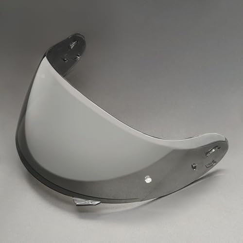 Neotec 2 Helmet Visor Replacement.CNS-3 Motorcycle Helmet Shield UV Protection Compatible with Neotec 2 (Light Black) - color: Light Black