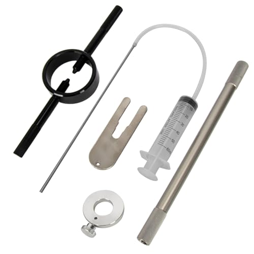 Motorcycle Fork Service Tool Kit - PSLER Fork Spring Compressor, Oil Level and Damper Rod Bleed Tool