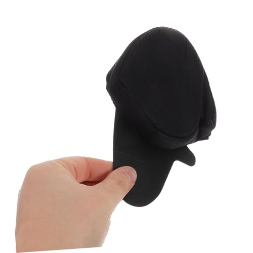 OUNONA 2pcs Motorcycle Helmet Ear Protection Pads Wind Blocking Ear Warmers for Biking Cycling Comfortable Full Coverage Muffs for Noise Reduction