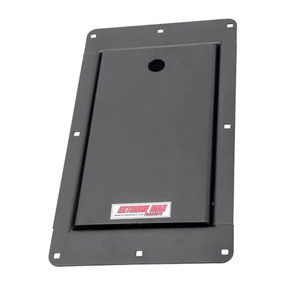 Extreme Max 5001.6501 Flip-Up Recessed Flush-Mount Motorcycle Wheel Chock for Enclosed Trailers - 16"