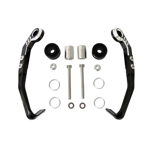 Motorcycle Brake Lever Guard Protection Brake Clutch Lever Protector Handlebar Handguard Kit for Yamaha for YZF-R1/For R1M R3 R6 R7 R9,Easy to Install - color: Black-B