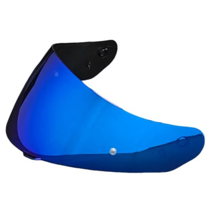 C91 Helmet Shield Replacement,HJ-17 Motorcycle Helmet Visor Compatible with HJC C91/C90/C91N/CL-MAX 2/CL-MAX 3/is-MAX 2/is-MAX BT/SY-MAX 3(Deep Blue) - color: Deep Blue