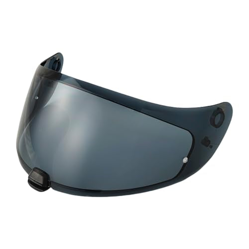 HJ20M Helmet Visor Replacement, Tinted UV protection Motorcycle Helmet Face Shield Windshield Lens For HJC C70 FG-17 FG-ST IS-17 (Light Black) - color: Light Black