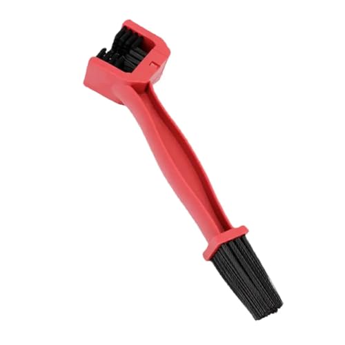 Plastic Chain Brush Scrubber Tool for Bicycle Motorcycle Maintenance Compatible with Automotive Motorcycle Parts Outdoor Road Bike Care Kits for Part Number 8K1927225B(Red) - color: Red