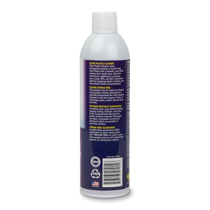 Invisible Glass 91014-3PK Clear Plastic Cleaner – Cleans and Protects Plastic on Electronics, Appliances, Eyewear, Cars, Trucks, RVs, Boats & More, Helps Prevent Fog and Static – 19 oz (Pack of 3) - size: 19 Fl Oz (Pack of 3)